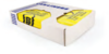 A Picture of product 975-893 Can Liner.  37" x 50".  1.30 Mil.  Printed, Yellow.  150 Bags/Case.