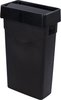 A Picture of product CFS-34202403 TrimLine™ Rectangular Swing Top Lids for 15 and 23 Gallon Trimline Waste Container/Trash Cans. 20.19 X 11.56 X 4.50 in. Black.