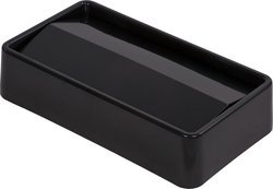TrimLine™ Rectangular Swing Top Lids for 15 and 23 Gallon Trimline Waste Container/Trash Cans. 20.19 X 11.56 X 4.50 in. Black.