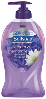 Liquid Hand Soap Pumps, Lavender & Chamomile, 11 1/4 oz Pump Bottle, 6/Case