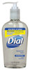 A Picture of product DIA-82834 Dial® Professional Antimicrobial Soap for Sensitive Skin,  7.5oz Décor Pump Bottle, 12/Case.