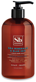 Hand Soap, Sea Minerals and Blue Iris, 12 oz Pump Bottle, 12/Case.