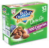 A Picture of product GRR-22000512 Whole Natural Almonds On-the-Go, 0.63 oz Pouch, 32 Pouches/Carton, Free Delivery.