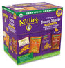 A Picture of product GRR-22000673 Annie's Organic Bunny Snacks Variety Pack, Assorted Flavors, 38 - 1 oz Packs/Carton, Free Delivery.