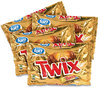 A Picture of product GRR-20900467 Twix® Cookie Bars, Fun Size, 10.83 oz Bag, 4 Bags/Box, Free Delivery in 1-4 Business Days