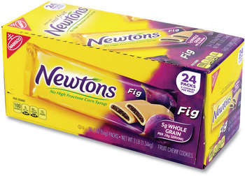 Nabisco® Fig Newtons, 2 oz Pack, 2 Cookies/Pack 24 Packs/Box, Free Delivery in 1-4 Business Days