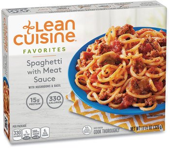 Lean Cuisine®  MealFavorites Spaghetti with Meat Sauce, 11.5 oz Box, 3 Boxes/Pack, Free Delivery in 1-4 Business Days