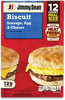 A Picture of product GRR-90300035 Jimmy Dean® Sausage, Egg and Cheese Biscuit Breakfast Sandwich, 54 oz, 12/Box, Free Delivery in 1-4 Business Days
