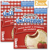 A Picture of product GRR-90300133 Smucker's® UNCRUSTABLES Soft Bread Sandwiches, Strawberry Jam, 2 oz, 10 Sandwiches/Pack, 2 Packs/Box, Free Delivery in 1-4 Business Days