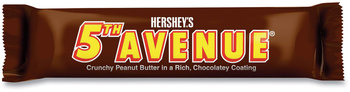 5th AVENUE® Candy Bars, Full Size, 2 oz, 18/Carton, Free Delivery in 1-4 Business Days