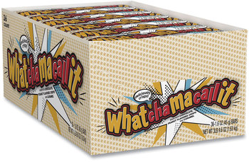 WHATCHAMACALLIT Candy Bar, 1.6 oz Bar, 36 Bars/Box, Free Delivery in 1-4 Business Days