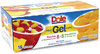 A Picture of product GRR-22000473 Dole® Fruit in Gel Cups, Mandarins/Orange, Peaches/Strawberry, 4.3 oz Cups, 16 Cups/Carton, Free Delivery in 1-4 Business Days