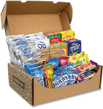Snack Box Pros Breakfast Snack Box, 41 Assorted Snacks, Free Delivery in 1-4 Business Days