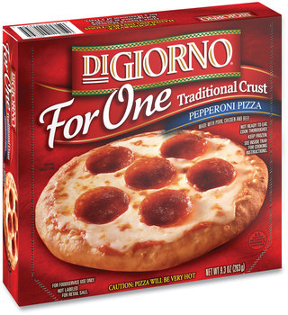 DIGIORNO® For One Single Serve Traditional Crust Pizza, 9.3 oz, Pepperoni, 3/Pack, Free Delivery in 1-4 Business Days
