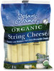 A Picture of product GRR-90200074 Organic Creamery® Organic String Cheese, Mozzarella, 1 oz, 18/Pack, Free Delivery in 1-4 Business Days