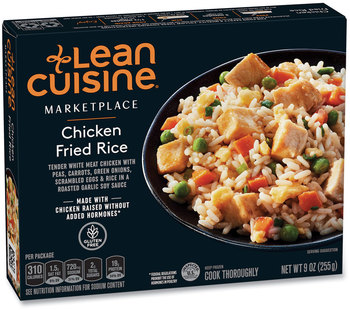 Lean Cuisine® Marketplace Chicken Fried Rice, 9 oz Box, 3 Boxes/Pack, Free Delivery in 1-4 Business Days