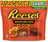A Picture of product GRR-24600460 Reese's® Peanut Butter Cups with Reese's Pieces Miniatures Share Pack, 10.2 oz Bag, 3 Bags/Pack, Free Delivery in 1-4 Business Days