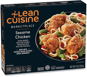 Lean Cuisine® Marketplace Sesame Chicken, 9 oz Box, 3 Boxes/Pack, Free Delivery in 1-4 Business Days