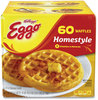 A Picture of product GRR-90300016 Kellogg's® Eggo Homestyle Waffles, 74.1 oz Box, 10 Waffles/Sleeve, 6 Sleeves/Box, Free Delivery in 1-4 Business Days