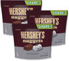 A Picture of product GRR-24600441 Hershey®'s Nuggets Share Pack, Milk Chocolate, 10.2 oz Bag, 3/Pack, Free Delivery in 1-4 Business Days