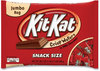 A Picture of product GRR-24600011 Kit Kat® Snack Size, Crisp Wafers in Milk Chocolate, 20.1 oz Bag, Free Delivery in 1-4 Business Days