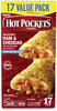 A Picture of product GRR-90300022 Hot Pockets® Sandwiches, Hickory Ham and Cheddar Cheese, 4.5 oz, 17/Box, Free Delivery in 1-4 Business Days
