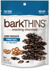 A Picture of product GRR-24600296 barkTHINS® Snacking Chocolate, Dark Chocolate Pretzel with Sea Salt, 2 oz Bag, 8/Carton, Free Delivery in 1-4 Business Days