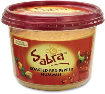 Sabra® Roasted Red Pepper Hummus, 32 oz Tub, Free Delivery in 1-4 Business Days
