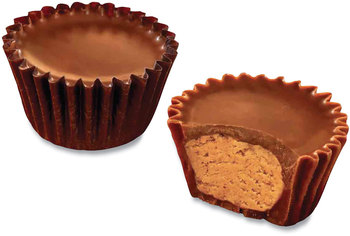 Reese's® Peanut Butter Cups Miniatures Bulk Box, Milk Chocolate, 105 Pieces, 32.55 oz Box, Free Delivery in 1-4 Business Days