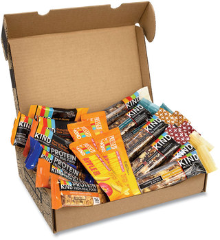 KIND Favorites Snack Box, Assorted Variety of KIND Bars, 2.5 lb Box, 22 Bars/Box, Free Delivery in 1-4 Business Days