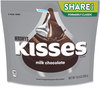 A Picture of product GRR-24600432 Hershey®'s  KISSES, Milk Chocolate Share Pack, Silver Wrappers, 10.8 oz Bag, 3 Bags/Pack, Free Delivery in 1-4 Business Days