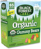 A Picture of product GRR-22000556 Black Forest® Organic Gummy Bears, 0.8 oz Pouch, 65 Pouches/Carton, Free Delivery in 1-4 Business Days