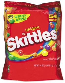Skittles® Chewy Candy,  54oz Bag