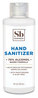 A Picture of product SBX-77141 Soapbox Hand Sanitizer in Bottles with Dispensing Caps. 8 oz. Unscented. 24/Carton.