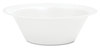 A Picture of product 241-226 Concorde® Non-Laminated Foam Bowl.  10 - 12 oz.  White Color.  125 Bowls/Sleeve, 1,000 Bowls/Case.