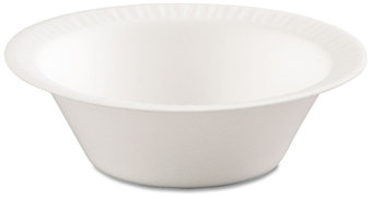 Dart® Concorde® Non-Laminated Foam Dinnerware, Bowl, 5-6oz, White, 125/Pack, 8 Packs/Carton