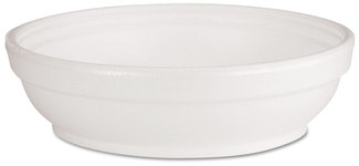 Foam Bowls.  5 oz.  White Color.  50 Bowls/Sleeve.