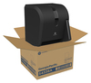 A Picture of product 892-312 GP PRO™ Universal Push-Paddle Paper Towel Dispenser. 14.750 X 13.500 X 10.875 in. Opaque Black.