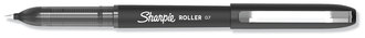 Roller Ball Stick Pen, Medium 0.7 mm, Black Ink/Barrel, Dozen