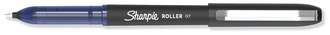 Roller Ball Stick Pen, Medium 0.7 mm, Blue Ink/Barrel, Dozen