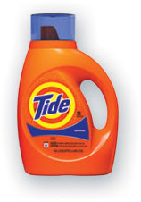Liquid Tide Laundry Detergent, 32 Loads, 46 oz Bottle, 6/Case