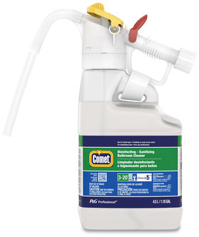 Comet Dilute 2 Go, Comet Disinfecting - Sanitizing Bathroom Cleaner, Citrus Scent, , 4.5 L Jug, 1/Case