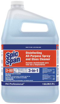 Spic and Span® Disinfecting All-Purpose Spray and Glass Cleaner.  1 Gallon Bottle, 4 Gallons/Case