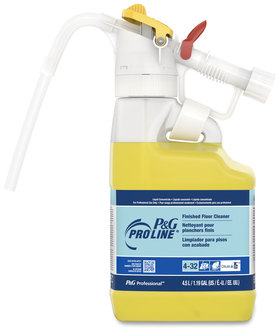 P&G Professional™ Dilute 2 Go Pro Line® Finished Floor Cleaner. 4.5 L. Fresh Scent. 1 Bottle/Case.