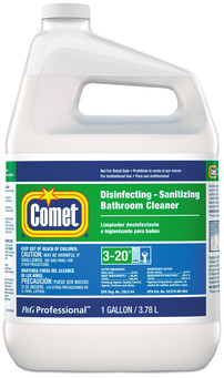 Comet® Disinfecting-Sanitizing Bathroom Cleaner, One Gallon Bottle, 3/Case