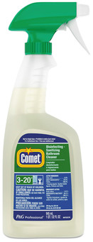 Comet® Disinfecting-Sanitizing Bathroom Cleaner, 32 oz. Trigger Bottle, 8/Case.