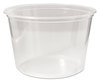 A Picture of product 327-505 Fabri-Kal® Pro-Kal® Microwavable Deli Containers,  16 oz, Clear, 500/Carton 9505102 PK16S-C PK16SC-NC