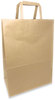 A Picture of product PTE-FH12717 Kraft Paper Bags, 1/6th BBL 12 x 7 x 17, Natural, 300/Bundle