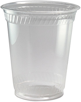 Fabri-Kal® Kal-Clear® PET Cup. 12/14 oz. Clear, Squat, 50 Cups/Sleeve, 1,000 Cups/Case.