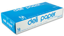 Interfolded Deli Sheets. 12 X 10.75 in. White. 500 sheets/box, 12 boxes/case.